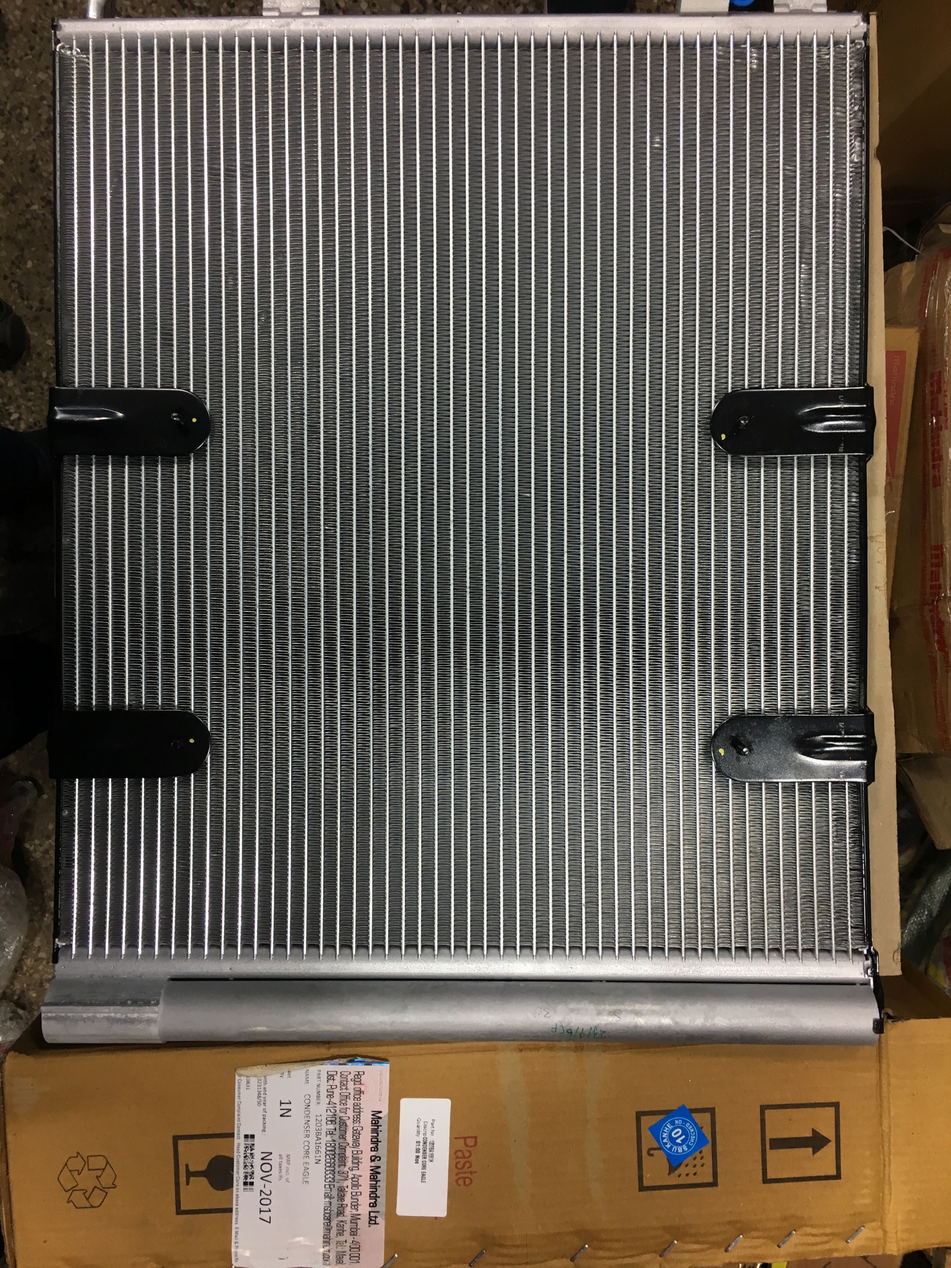 ASSY. CORE CONDERSOR EAGLE - Part No: 1203BA1661N - MAHINDRA SCORPIO ASSY. CORE CONDERSOR EAGLE 1203BA1661N STOCKID 762 - Photo