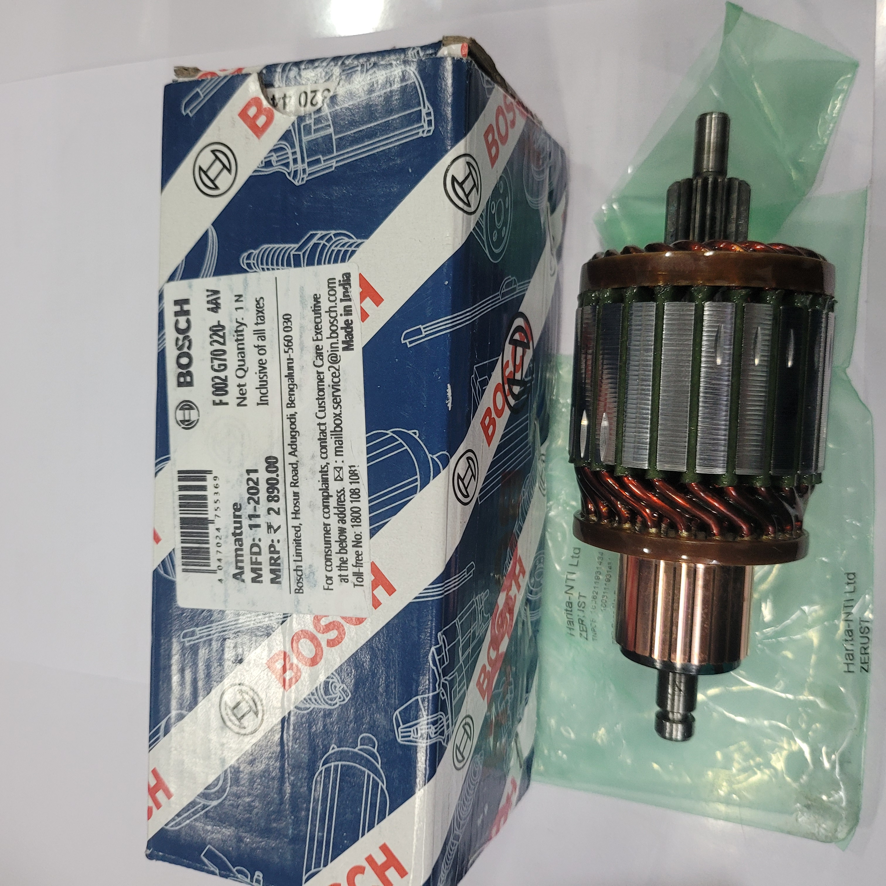 MAHINDRA SCORPIO ARMATURE 0307CAM00721N STOCKID 1874