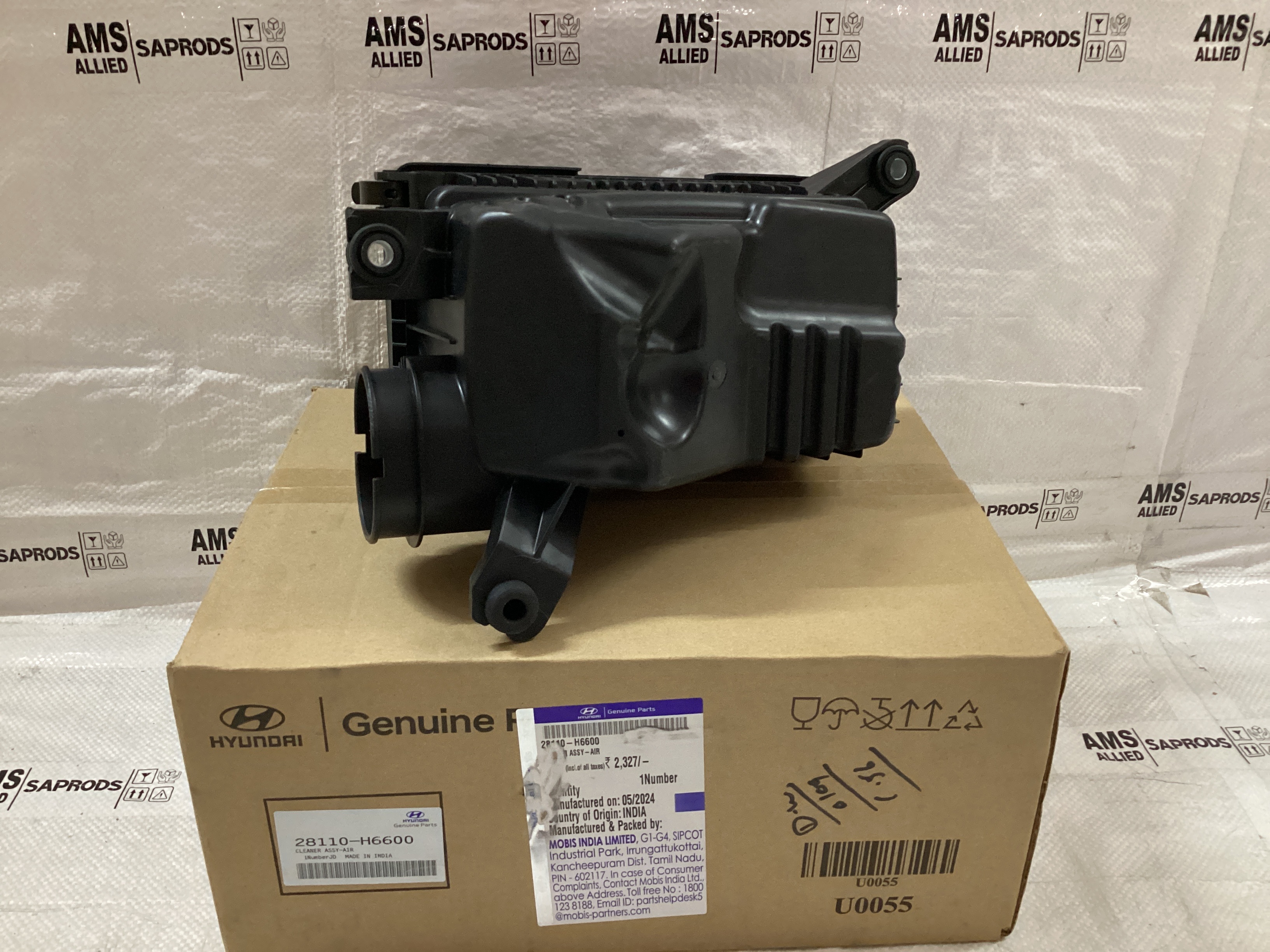 HYUNDAI VERNA CLEANER ASSY AIR             28110H6600 STOCKID 2651