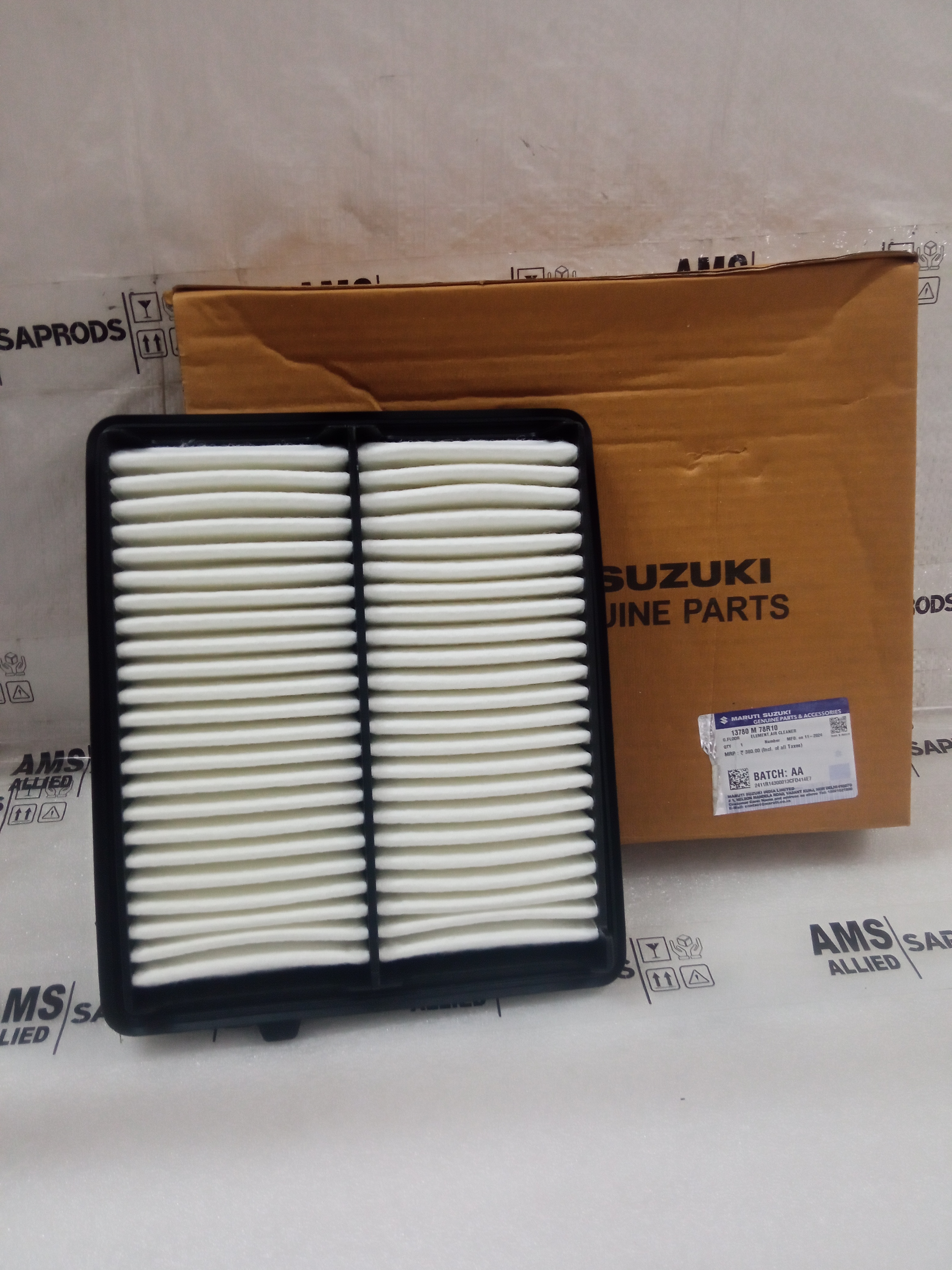 SUZUKI JIMNY ELEMENT_AIR CLEANER 13780M78R10 STOCKID 2985