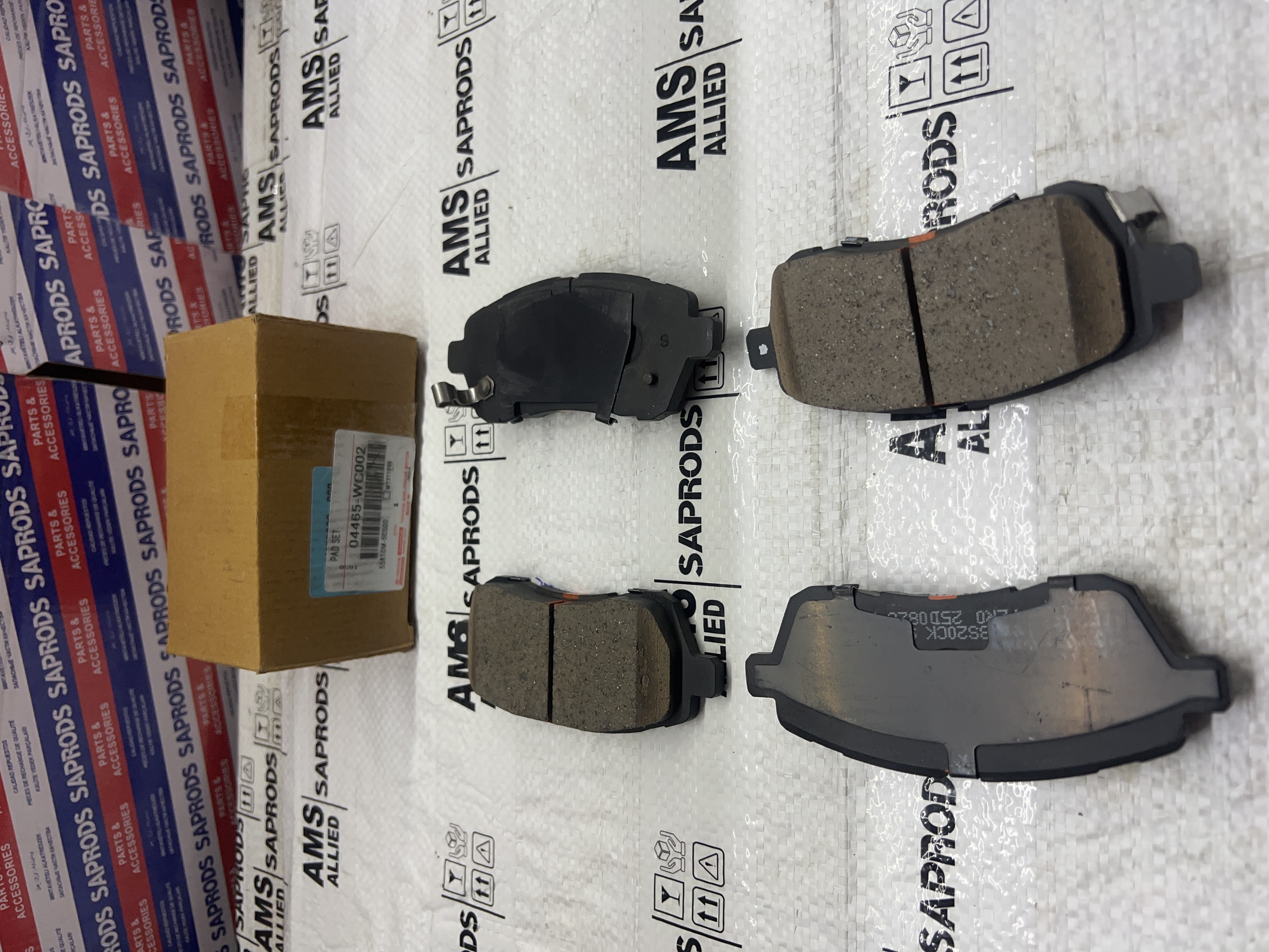 TOYOTA TAISOR BRAKE DISC PAD 04465WC002  STOCKID 3182