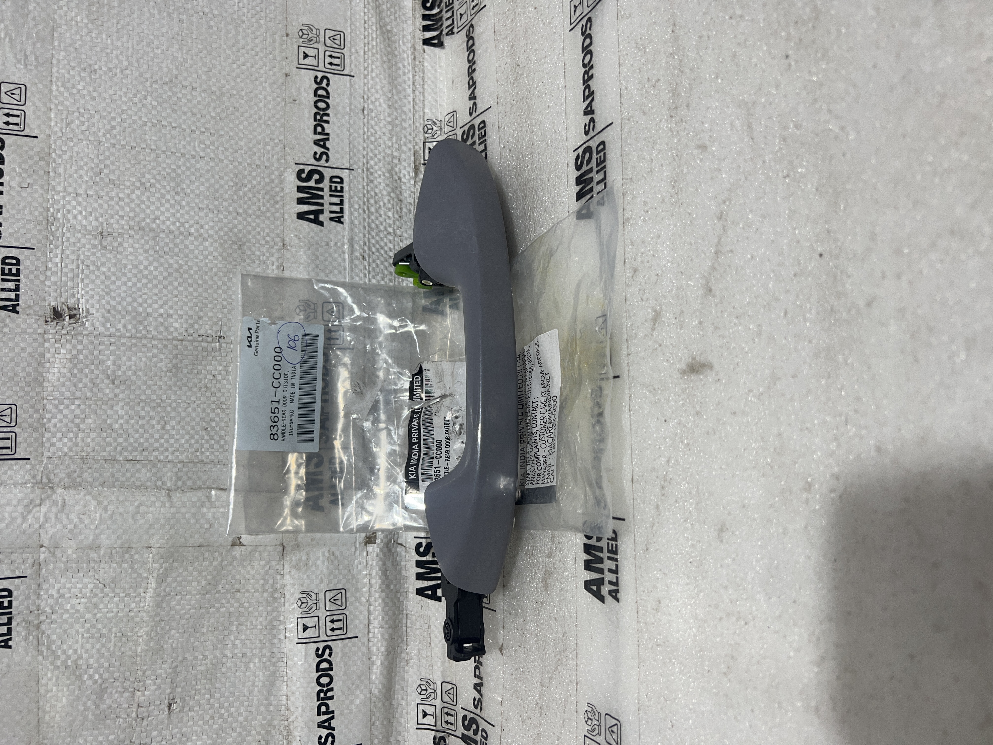 KIA SONET HANDLE REAR DOOR OUTSIDE LH 83651CC000 STOCKID 3230