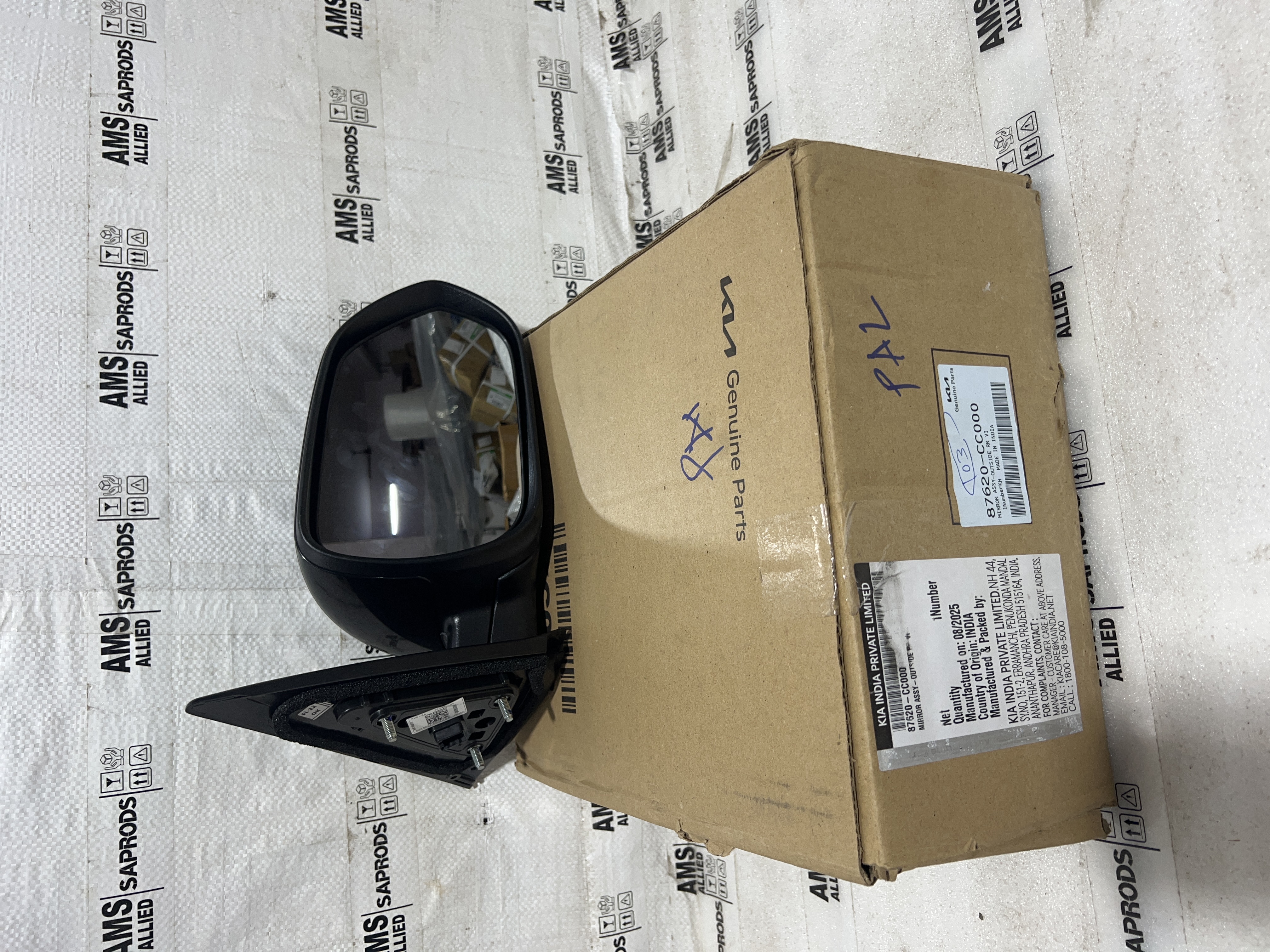 KIA SONET MIRROR ASSY OUTSIDE RR 87620CC000 STOCKID 3235