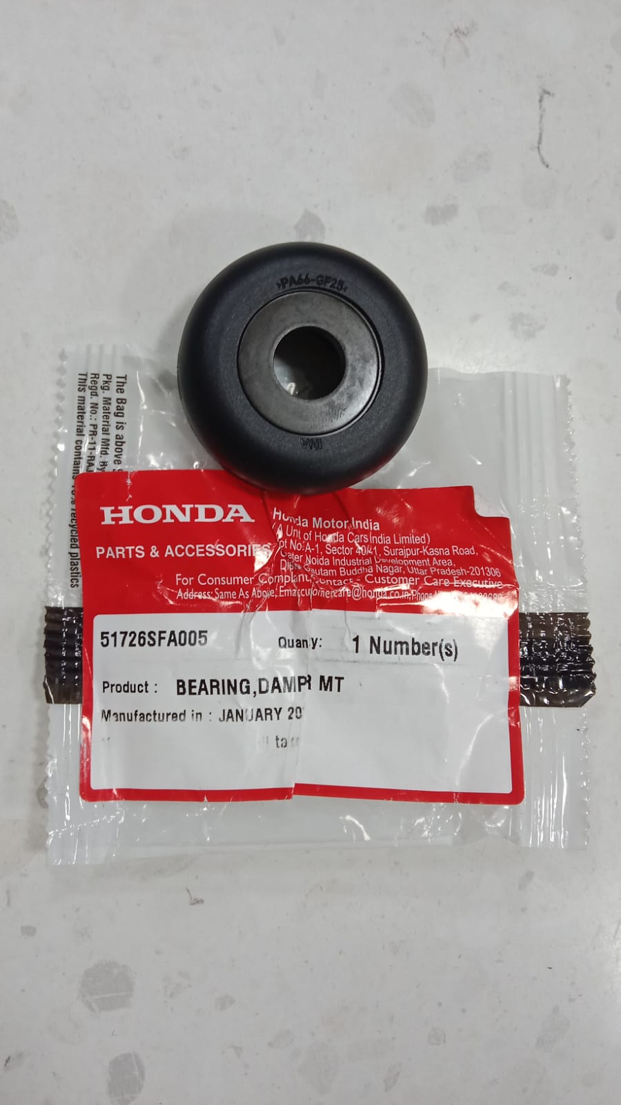 HONDA CITY BEARING SHOCK ABSORBER MOUNTING 51726SFA005 STOCKID 3298