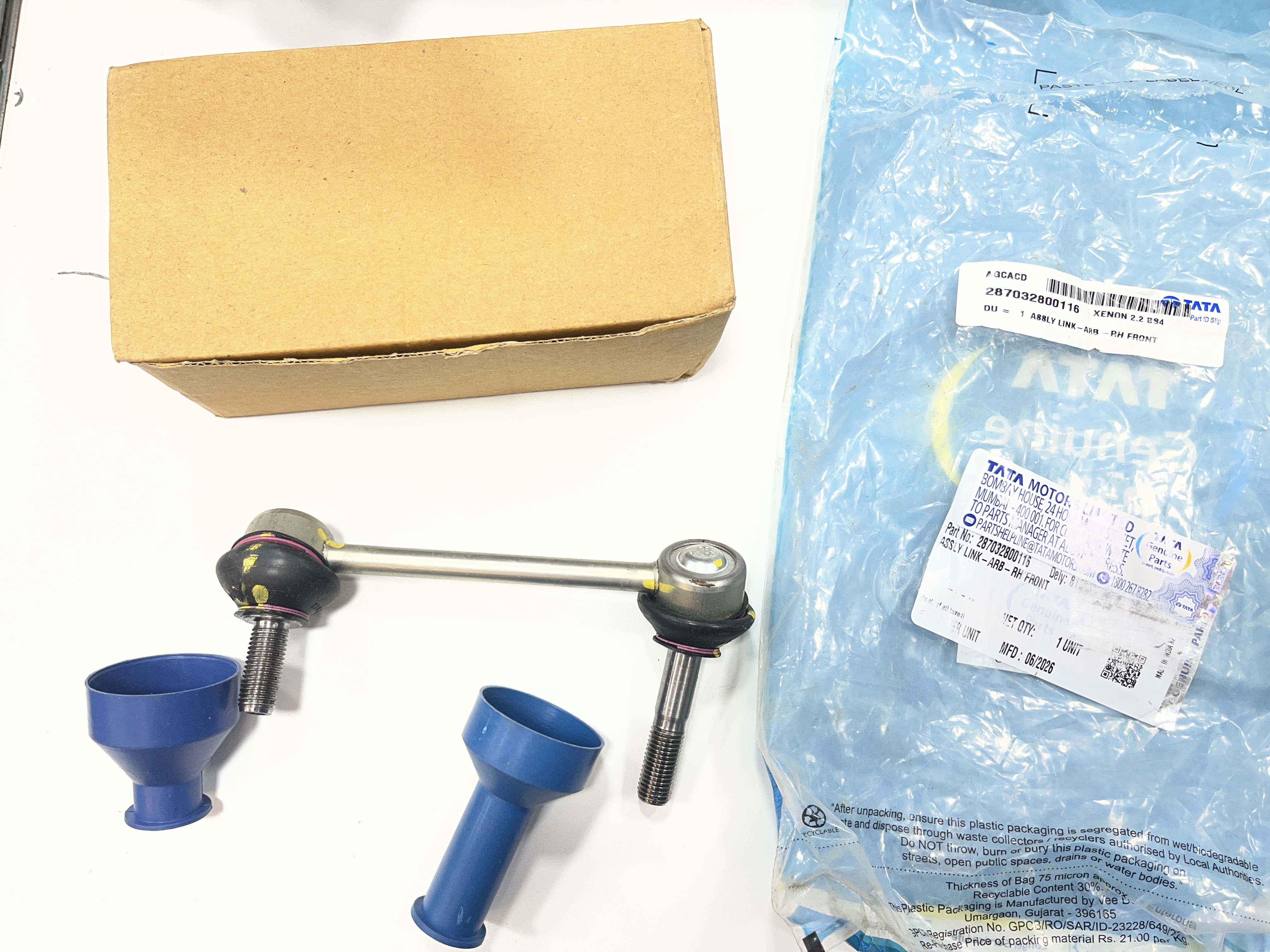 ASSLY LINK-ARB-RH FRONT - Part No: 287032800116 - Photo