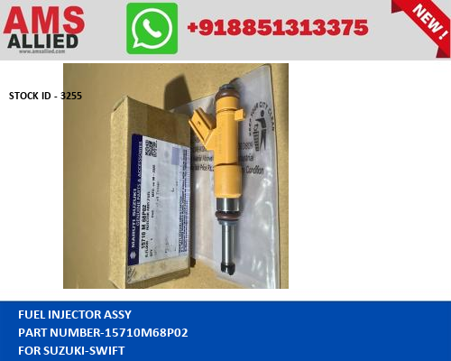 SUZUKI SWIFT FUEL INJECTOR ASSY 15710M68P02 STOCKID 3255