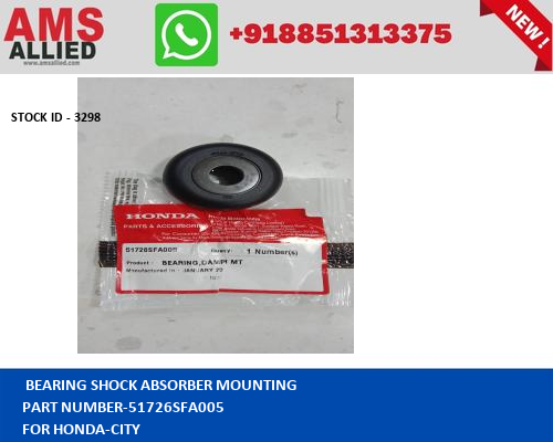HONDA CITY BEARING SHOCK ABSORBER MOUNTING 51726SFA005 STOCKID 3298