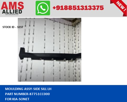 KIA SONET MOULDING ASSY SIDE SILL LH 87751CC000 STOCKID 3237